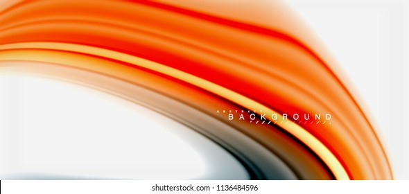 Rainbow fluid colors abstract background twisted liquid design, colorful marble or plastic wavy texture backdrop, multicolored template for business or technology presentation or web brochure cover
