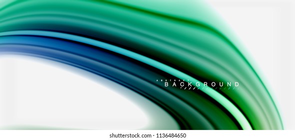 Rainbow fluid colors abstract background twisted liquid design, colorful marble or plastic wavy texture backdrop, multicolored template for business or technology presentation or web brochure cover