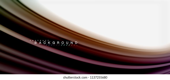 Rainbow fluid colors abstract background twisted liquid design, colorful marble or plastic wavy texture backdrop, multicolored template for business or technology presentation or web brochure cover