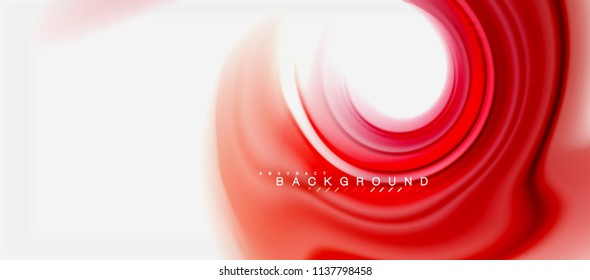 Abstrakte Farben mit Regenbogenfarben, abstrakter Hintergrund, verdrilltes flüssiges Design, bunter Marmor- oder Kunststoffhintergrund, mehrfarbige Vorlage für Geschäfts- oder Technologiepräsentation oder Webbroschürendeckel