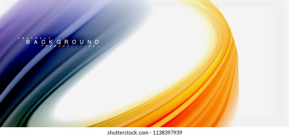 Color del fluido arcoiris diseño líquido retorcido de fondo abstracto, mármol colorido o fondo de textura ondulada plástica, plantilla multicolor para presentación de negocios o tecnología o cubierta de folletos web