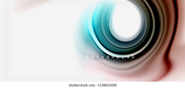 Rainbow fluid colors abstract background twisted liquid design, colorful marble or plastic wavy texture backdrop, multicolored template for business or technology presentation or web brochure cover