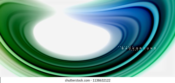 O fluido do arco-íris cores abstrato fundo torcido design líquido, mármore colorido ou fundo de textura ondulada de plástico, modelo multicolorido para apresentação de negócios ou tecnologia ou capa de brochura da web