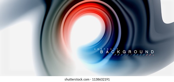 Rainbow fluid colors abstract background twisted liquid design, colorful marble or plastic wavy texture backdrop, multicolored template for business or technology presentation or web brochure cover