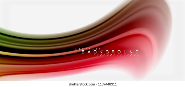Rainbow fluid colors abstract background twisted liquid design, colorful marble or plastic wavy texture backdrop, multicolored template for business or technology presentation or web brochure cover