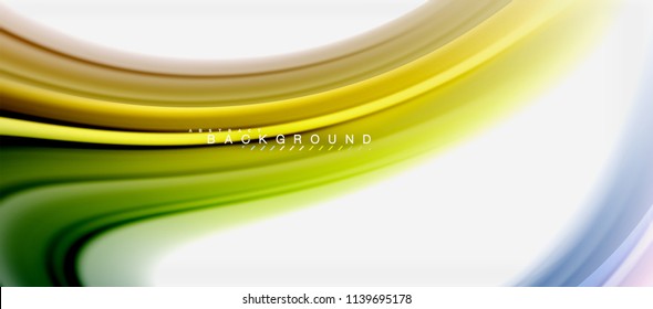 Color del fluido arcoiris diseño líquido retorcido de fondo abstracto, mármol colorido o fondo de textura ondulada plástica, plantilla multicolor para presentación de negocios o tecnología o cubierta de folletos web