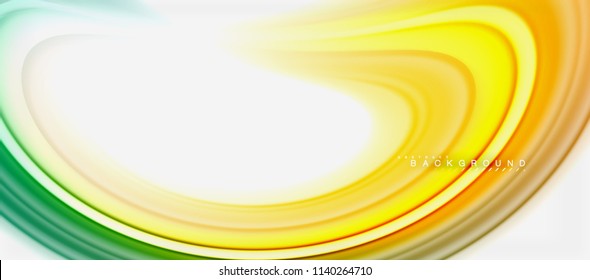 Color del fluido arcoiris diseño líquido retorcido de fondo abstracto, mármol colorido o fondo de textura ondulada plástica, plantilla multicolor para presentación de negocios o tecnología o cubierta de folletos web
