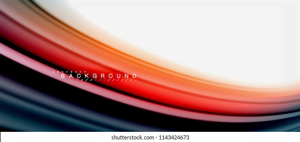 Rainbow fluid colors abstract background twisted liquid design, colorful marble or plastic wavy texture backdrop, multicolored template for business or technology presentation or web brochure cover