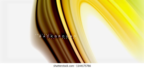 Rainbow fluid colors abstract background twisted liquid design, colorful marble or plastic wavy texture backdrop, multicolored template for business or technology presentation or web brochure cover