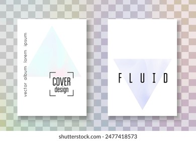 Rainbow Fluid. Digital Concept. Colourful Metal Illustration. Iridescent Shape. Modern Effect. Pink Minimalist Cover. Geometry Pattern. Blue Rainbow Fluid