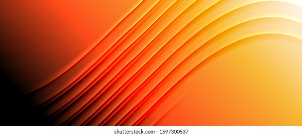 Rainbow fluid gradient background with abstract lines. Colorful geometric background pattern. Vector Illustration For Wallpaper, Banner, Background, Card, Book Illustration, landing page