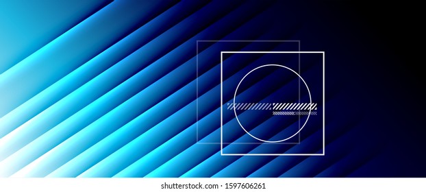 Rainbow fluid gradient background with abstract lines. Colorful geometric background pattern. Vector Illustration For Wallpaper, Banner, Background, Card, Book Illustration, landing page