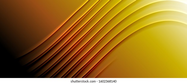 Rainbow fluid gradient background with abstract lines. Colorful geometric background pattern. Vector Illustration For Wallpaper, Banner, Background, Card, Book Illustration, landing page