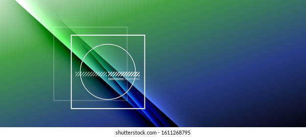 Rainbow fluid gradient background with abstract lines. Colorful geometric background pattern. Vector Illustration For Wallpaper, Banner, Background, Card, Book Illustration, landing page