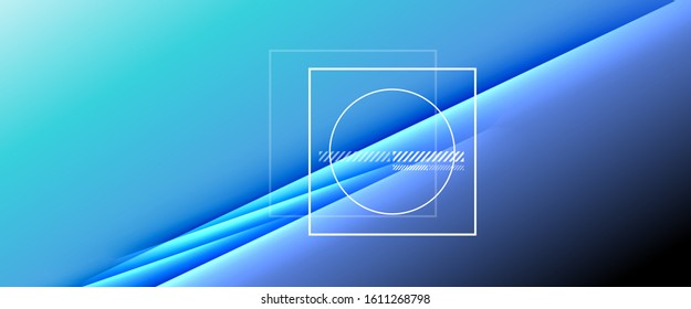 Rainbow fluid gradient background with abstract lines. Colorful geometric background pattern. Vector Illustration For Wallpaper, Banner, Background, Card, Book Illustration, landing page