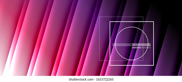Fondo de gradiente del líquido arcoiris con líneas abstractas. Patrón de fondo geométrico colorido. Ilustración vectorial para fondo de escritorio, pancarta, fondo, tarjeta, ilustración del libro, página de inicio
