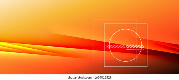 Rainbow fluid gradient background with abstract lines. Colorful geometric background pattern. Vector Illustration For Wallpaper, Banner, Background, Card, Book Illustration, landing page