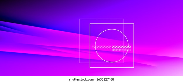Farbverlauf-Hintergrund von Regenbogen-Flüssigkeiten mit abstrakten Linien. Farbiges geometrisches Hintergrundmuster. Vektorgrafik für Bildschirmhintergründe, Banner, Hintergrund, Karte, Buchillustration, Landing-Page