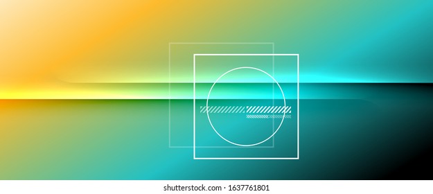Rainbow fluid gradient background with abstract lines. Colorful geometric background pattern. Vector Illustration For Wallpaper, Banner, Background, Card, Book Illustration, landing page