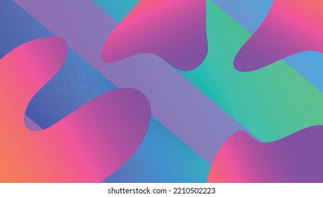 Rainbow Flyer. Digital Texture. Creative Wallpaper. Tech Landing Page. Plastic Paper. Blue Trendy Poster. Fluid Design. Cool Dynamic Background. Magenta Rainbow Flyer