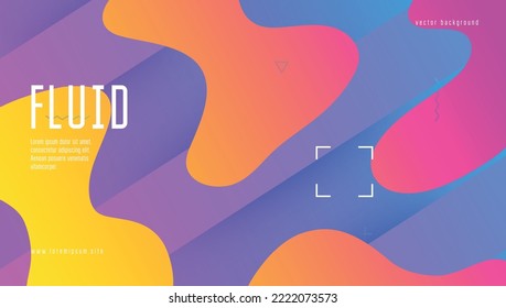 Volante arcoiris. Geometría tecnológica. Papel vibrante. Diseño digital. Afiche de degradado ondulado. Cool Landing Page. Formas Neon. Fondo Rosa De Moda. Lilac Rainbow Flyer