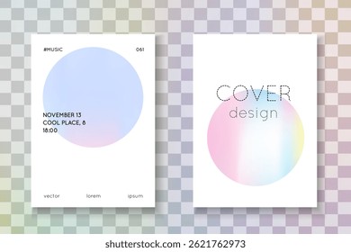 Rainbow Foil. Gradient Fluid. Minimalist Shape. Graphic Design. Colourful 90s Illustration. Pink Hologram Paper. Modern Effect. Violet Rainbow Foil