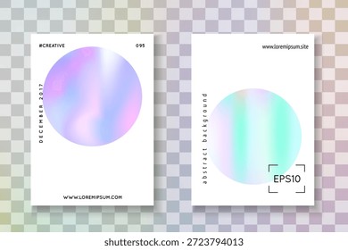 Lámina de arco iris. Malla degradada. Forma de Espectro. Folleto de negocios de los 90. Anuncio digital. Papel de neón rosa. Concepto de plástico. Lámina púrpura del arco iris