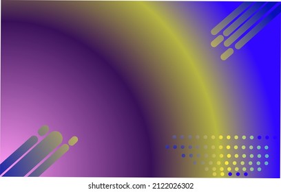 Rainbow geometric background with gradient