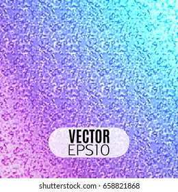 Rainbow geometric gradient triangle mosaic background. Template for cover, brochure, flyer, banner, poster. Abstract colorful vector backdrop.