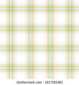 Rainbow Glen Plaid textured seamless pattern suitable for fashion textiles and graphics