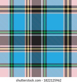 Rainbow Glen Plaid textured seamless pattern suitable for fashion textiles and graphics
