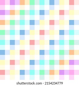 Rainbow Glen Plaid textured seamless pattern suitable for fashion textiles and graphics