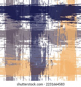 Rainbow Glen Plaid textured seamless pattern suitable for fashion textiles and graphics