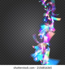 Rainbow Glitter. Modern Foil. Bright Art. Metal Vaporwave Decoration. Glitch Confetti. Retro Flyer. Neon Glare. Pink Blur Effect. Violet Rainbow Glitter
