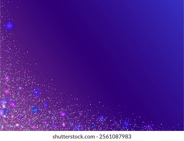 Rainbow Glitter. Purple Disco Serpentine. Light Surprise Illustration. Party Sparkle. Cristal Ribbon. Digital Banner. Happy Concept. Holographic Effect. Pink Rainbow Glitter