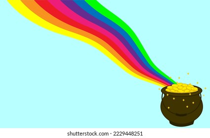 Rainbow Gold Luck Color Money Fortune