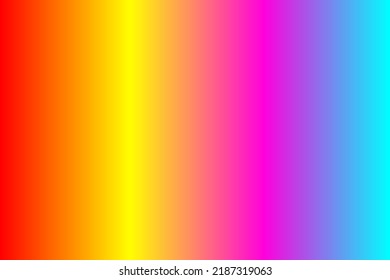 rainbow gradation. colorful background. blue pink yellow red gradient. good for image, banner, website.