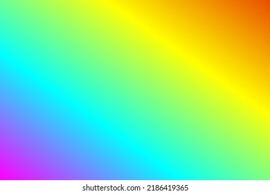rainbow gradation. colorful gradient. orange yellow blue pink background. good for image, website, banner, etc.