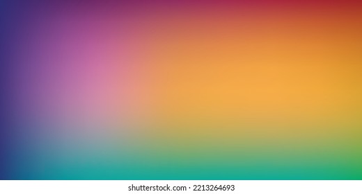 Rainbow gradient background. Abstract blurred color mesh, multicolor, light green, blue, red, yellow, orange, purple. Vector illustration design for web and print. EPS 10.