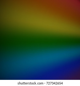 Rainbow gradient background. Color rainbow abstract mesh. Colorful bright soft design. Vibrant smooth blur. Light effect. Vector illustration