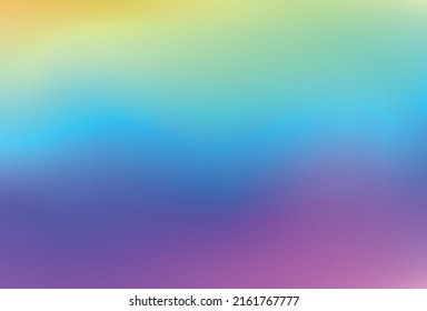 Rainbow gradient background. Rainbow digital paper. Vector