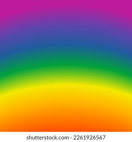 Rainbow Gradient Background for Pride Month. Vector Illustration