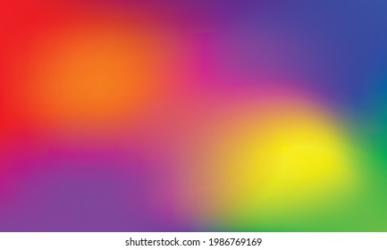 Rainbow Gradient background vector format