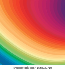 Rainbow gradient background. Vector Illustration