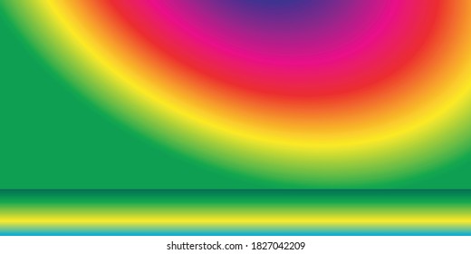 Fondo degradado de arcoiris con tonos cálidos.