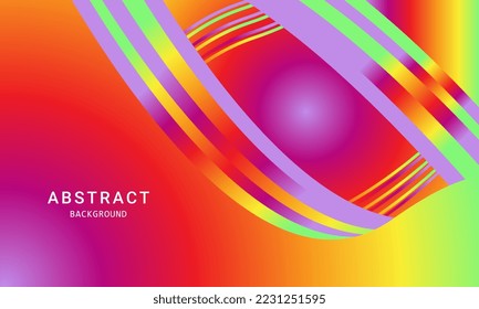 Fondo de color de gradiente arcoiris para el diseño de medios sociales ristra la ilustración vectorial de patrón.