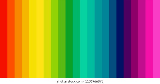 Rainbow with gradient, Colorful abstract background, vector design