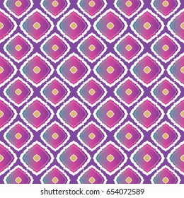 Rainbow Gradient Crests - Seamless Pattern