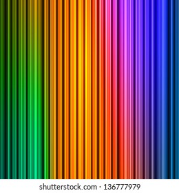 Rainbow gradient, easy editable