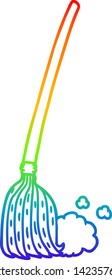 dibujo de una escoba de dibujos de una escoba de dibujos animados barrido